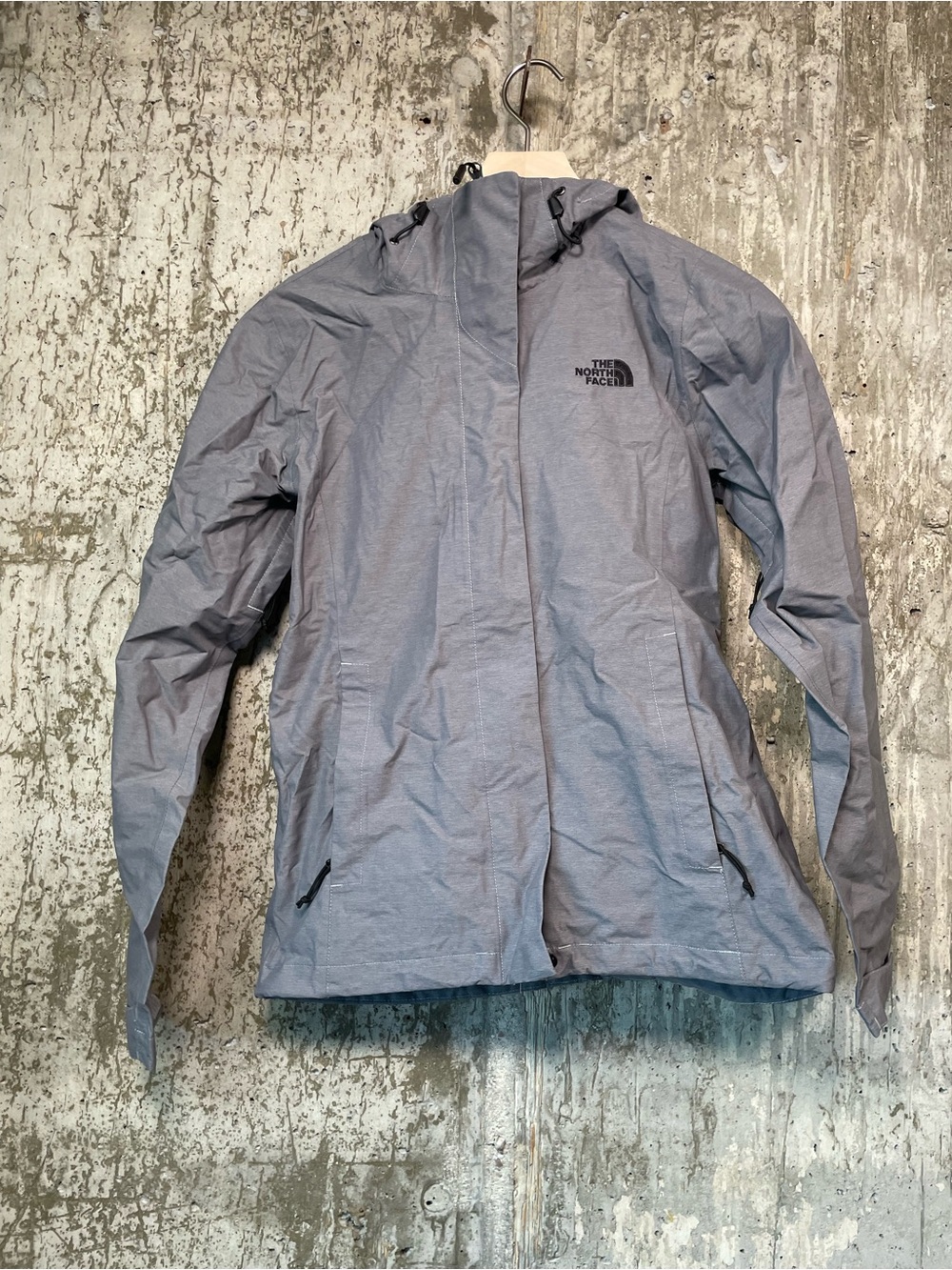 THE NORTH FACE Women's DryVent Shell Jacket Size XS in Medium Grey Heather